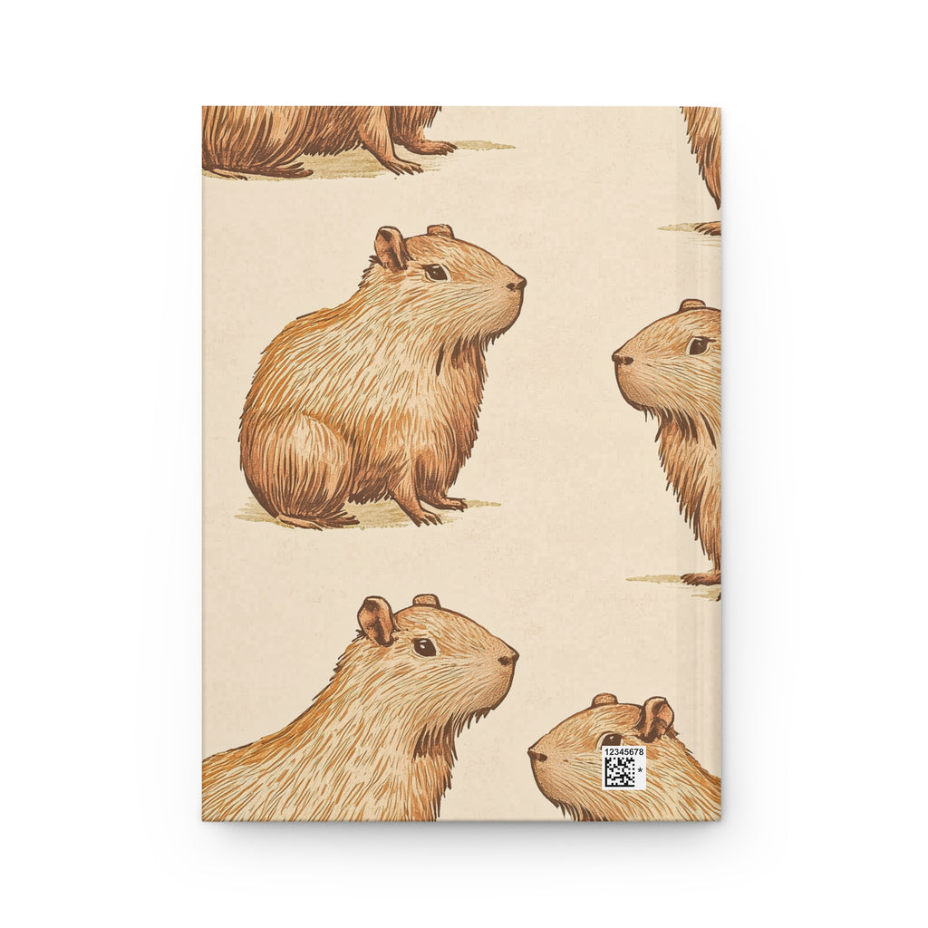 Very Important Thoughts | Capybara Hardcover Lined Journal