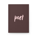 Poet | Hardcover Lined Journal