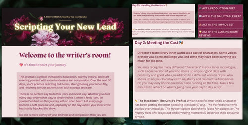 Scripting Your New Lead: A 30-Day Shadow Work Journal to Rewrite Your Inner Narrative