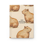 Very Important Thoughts | Capybara Hardcover Lined Journal